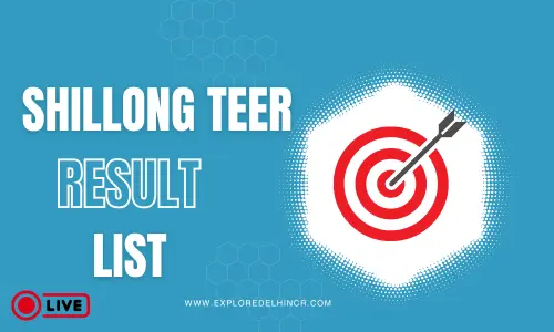 Shillong Teer Result List